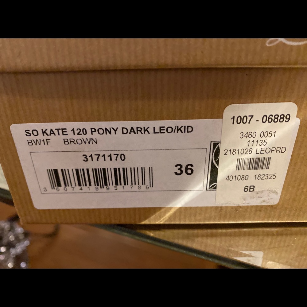 Pre-owned LOUBOUTIN So Kate Pony Dark Leopard - Picture 2 of 8